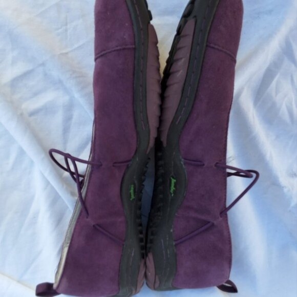 Jambu grape suede ballet walking flars 10/fit like 9.5 - Picture 5 of 8